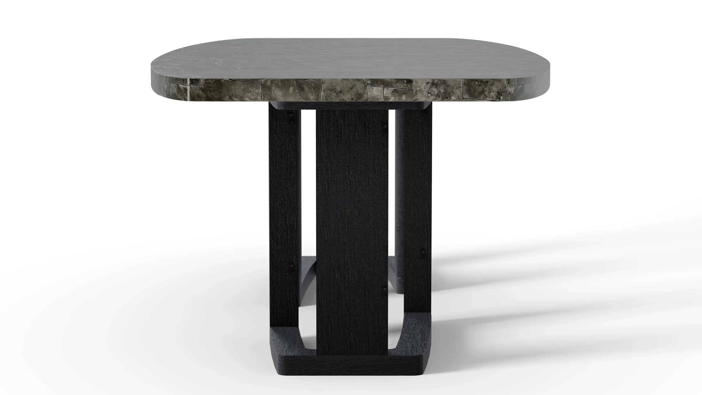 Void Dining Table - front view